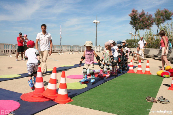 Rool - Animation Baby Roller avec Pierre Célat à Saint Jean de Monts