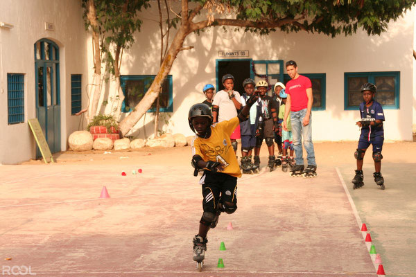 Rool - Animation Roller dans école au Sénégal Dakar