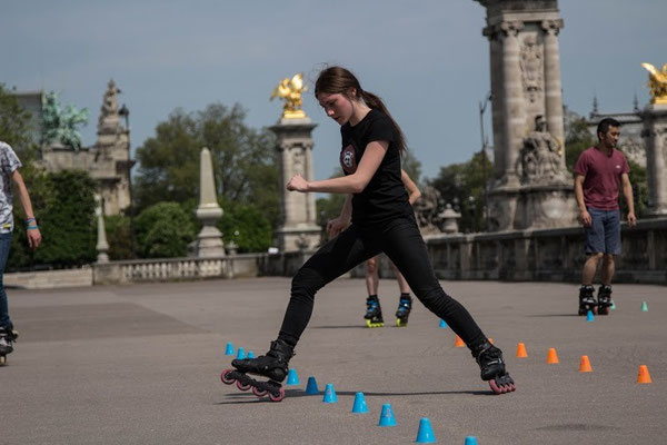 Rool - Salomé Pham Van Hué Slalom à Invalides