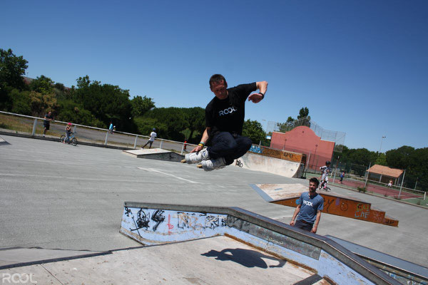 ROOL - Stéphane Luchie - Saut Rotation Skatepark