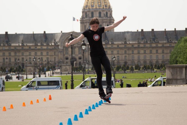 Rool - Salomé Pham Van Hué Slalom à Paris