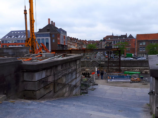 Eine wichtige Brücke über die Schilde inmdie Altstadt wird neu gebaut