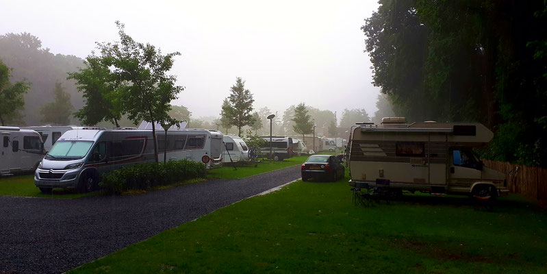 Am Donnerstagmorgen (31.05.) ein kleines Gewitter