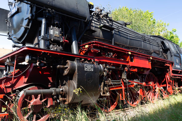 Eisenbahn-Romantik Dampflok auf der Biberbahn