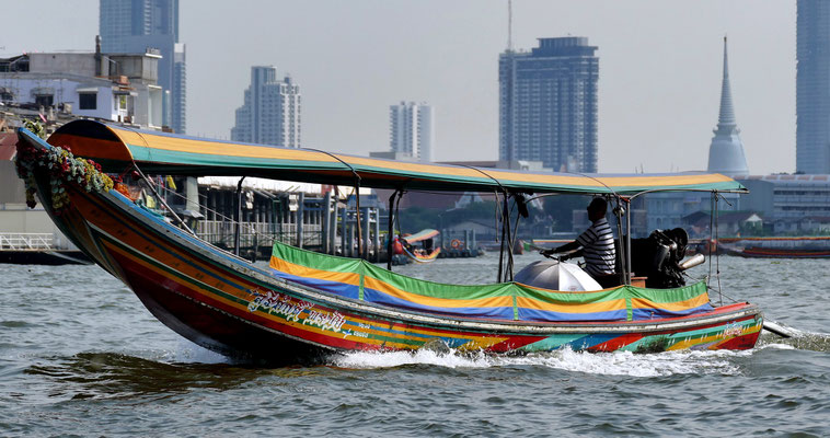 Longtail Boat Cruise on the Chao Praya or * River of Kings * 