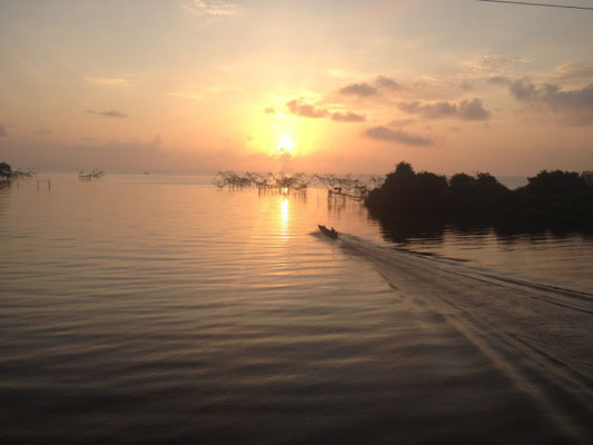 Dawn at the lake