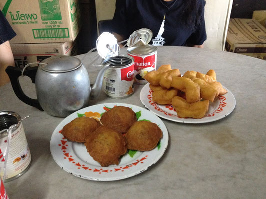 Traditional Thai-Chinese Breakfast