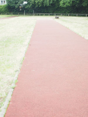 Anlauf zum Sprung