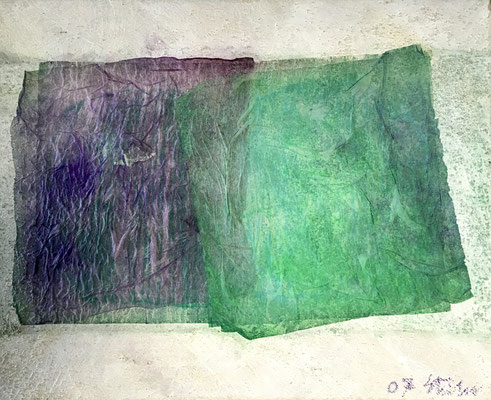 Ohne Titel 1 |  40x50  |  Gouache auf Leinwand