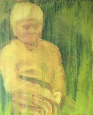 Nicht vergangen, Öl auf Leinwand, 2019