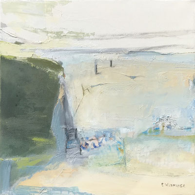 Plage 40x40cm