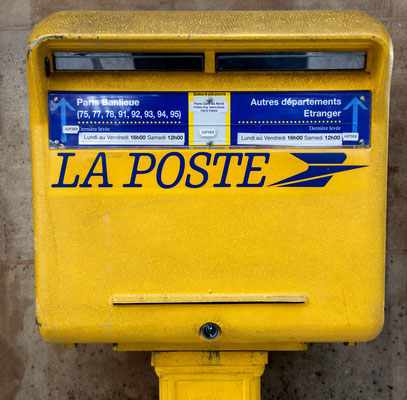 Briefkasten in Frankreich