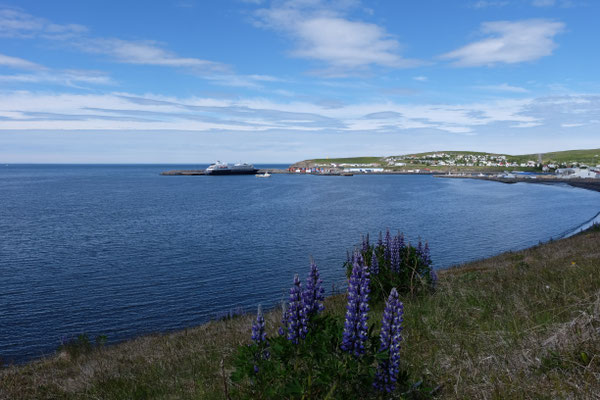 Mittagslunch in Húsavík
