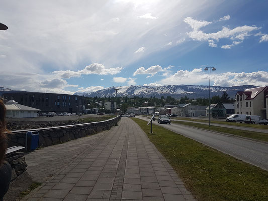 Spaziergang in Akureyri