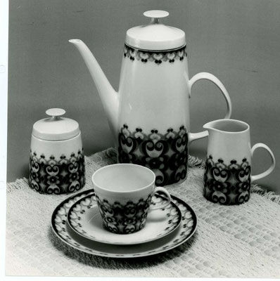 Form Riga von Erich Leib, Dekor Gerhard Nußmann
