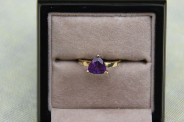 Sibirischer Amethyst, Russland, 8 mm, 1,52 ct