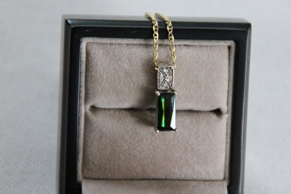 Santa Rosa Turmalin, Brasilien, 12x6 mm, 2,28 ct