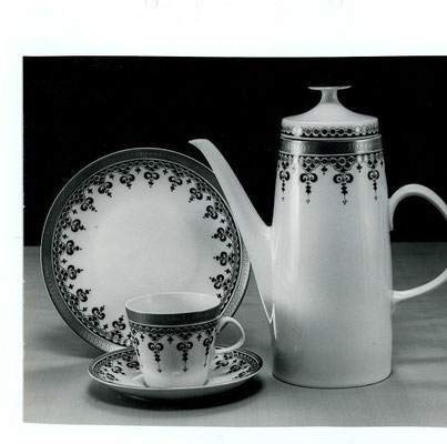 Form Riga von Erich Leib, Dekor Gerhard Nußmann