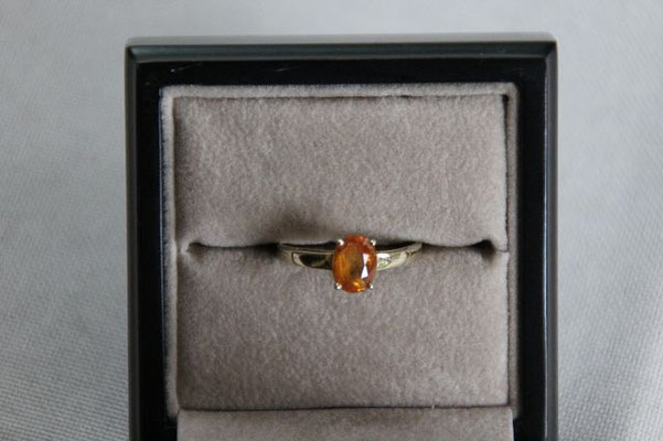 Oranger Saphir, Thailand, 1,03 ct