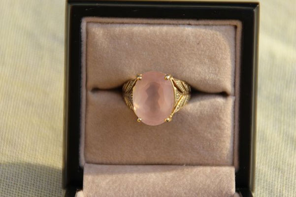 Angelandia Rosenquarz, Brasilien, 16x12 mm, 9,59 ct