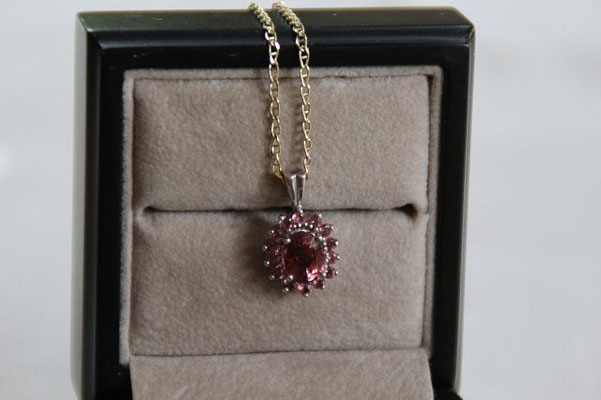 Pink Turmalin, Nigeria, 8x6 mm, 1,23 ct