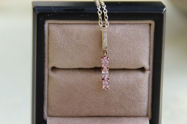 pinker Kaiserlicher Katlang Topas, Pakistan, 0,710 ct