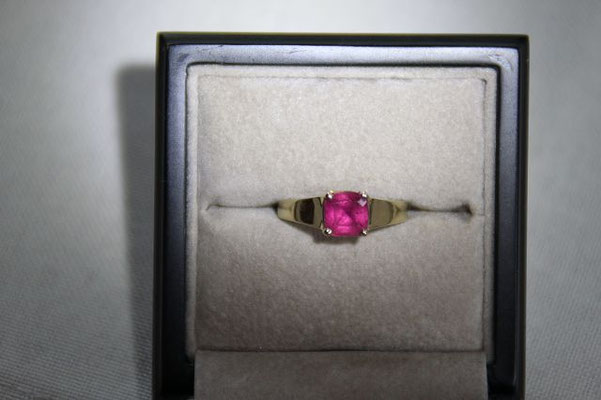 Shimoyo Rubellit, Mosambik, 7 mm, 1,4 ct