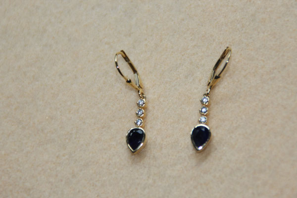 6x Zirkon, Kambodscha, 2 mm, 0,27 ct