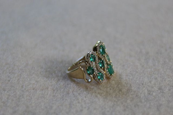 Sambia-Smaragd, Sambia, 5x4, 4x3, 1,625 ct