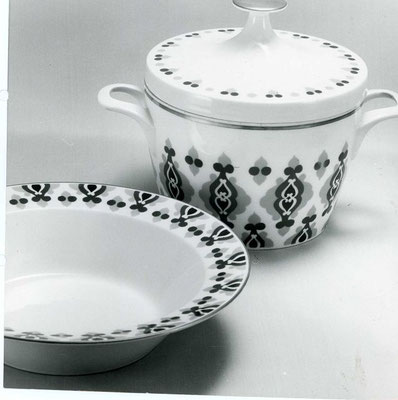 Form Riga von Erich Leib, Dekor Gerhard Nußmann