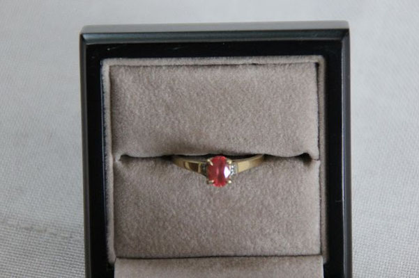 Padparadscha Saphir, Sri Lanka, 0,55 ct