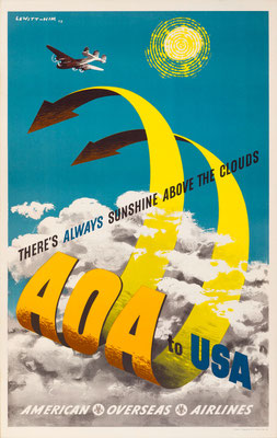 AOA - AOA to USA There’s always sunshine above the cloud - Lewitt-Him - 1948