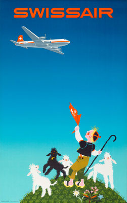 Swissair - Donald Brun -1954