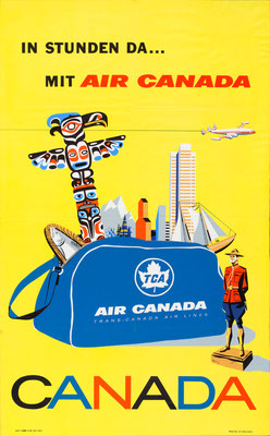 Air Canada - In Stunden da mit Air Canada - 1960s