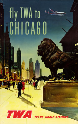 TWA - Chicago - 1950s