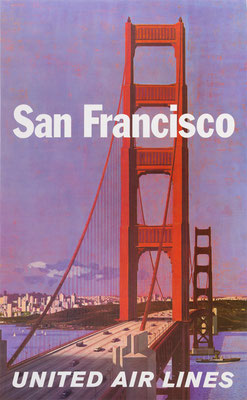 United Air Lines - San Francisco - Stan Galli - 1950s