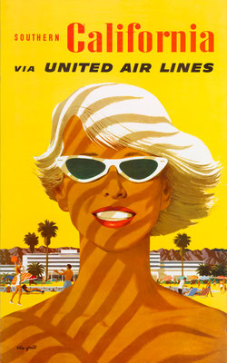 United Air Lines - Southern California - Stan Galli - 1950s