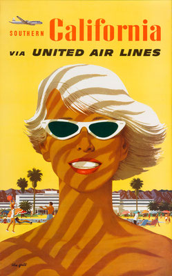 United Air Lines - - Southern California - Stan Galli - 1950s