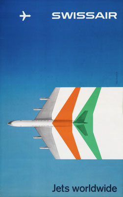 Swissair - Jets worldwide - Max Schneider - 1959
