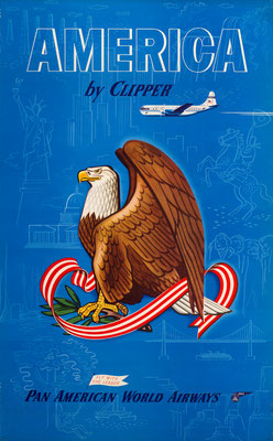 Pan American World Airways - America by Clipper - 1950s