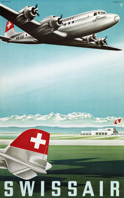 Swissair - Bernhard Reber - 1948