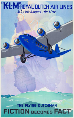 KLM - The Flying Dutchman Fiction becomes Fact - Jan Wijga -1933