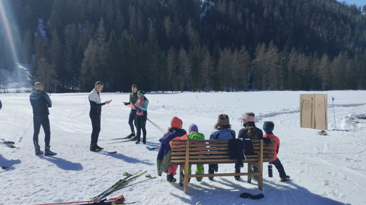 kurze Einweisung durch den Trainer