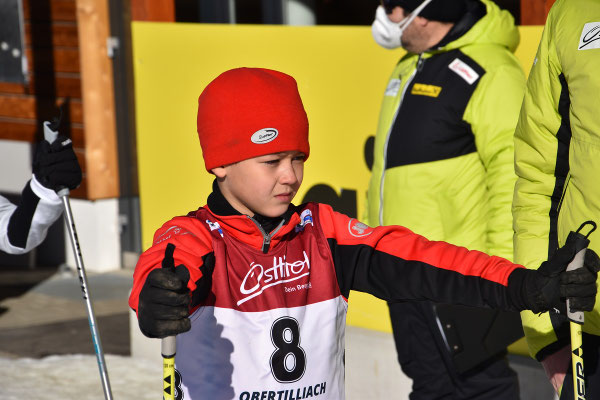 Tristan konzentriert beim Start