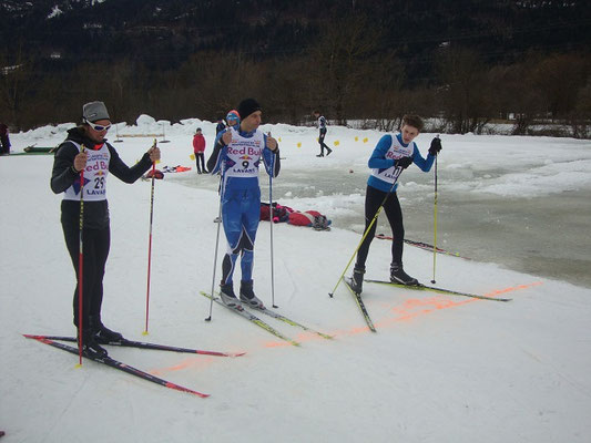 Start zum Biathlonsprint