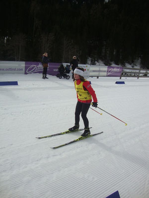 Sophie beim Zieleinlauf