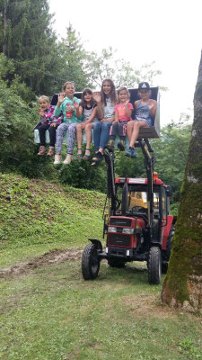 kostbare Traktor-Schaufel-Fracht