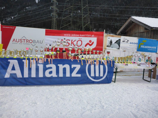 Alle Pokale gingen nicht nach Lienz, aber zumindest einige!