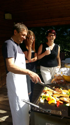 ... aber bei Sonne fällt es einfach leichter