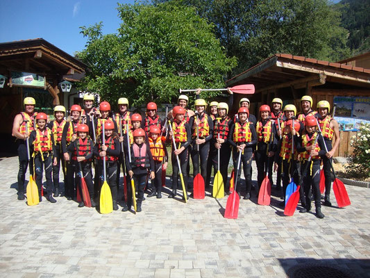 das gesamte Team, und los....